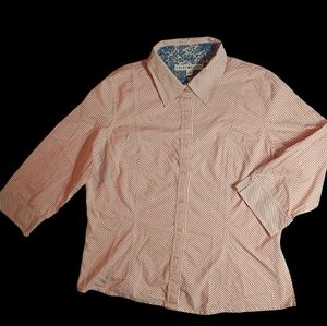 Tommy Hilfiger Women’s Button-Down Shirt – Size 6/6 Classic Long Sleeve